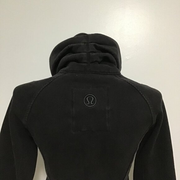 Lululemon Cuddle Up Jacket *Ruffle Black Size 4 - Picture 5 of 16
